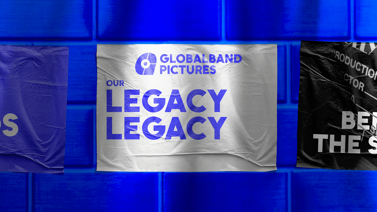 GLOBALBAND PICTURES | Logo & Brand Identity Design Image 11