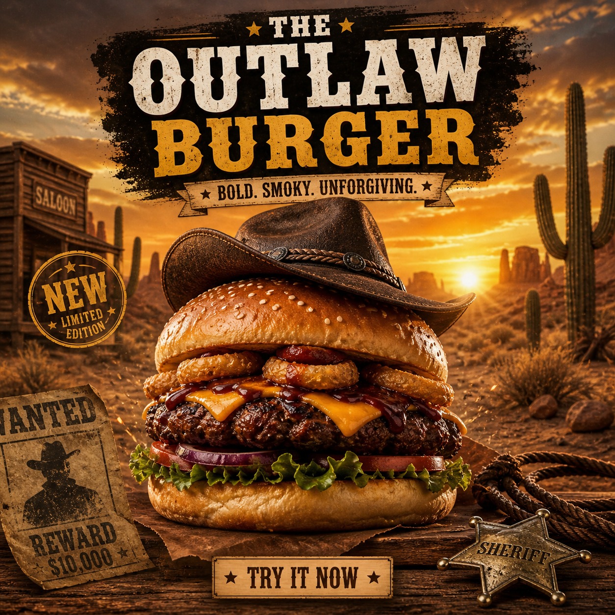 Dust Duel — A Cinematic Food Campaign Image 0