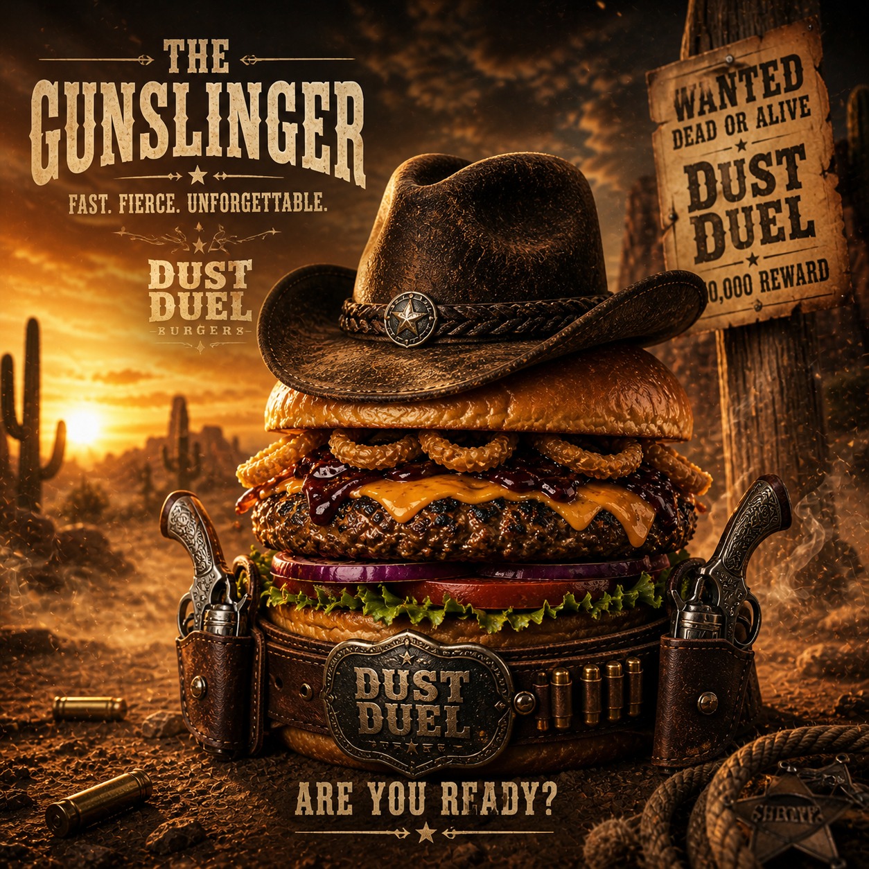 Dust Duel — A Cinematic Food Campaign Image 1