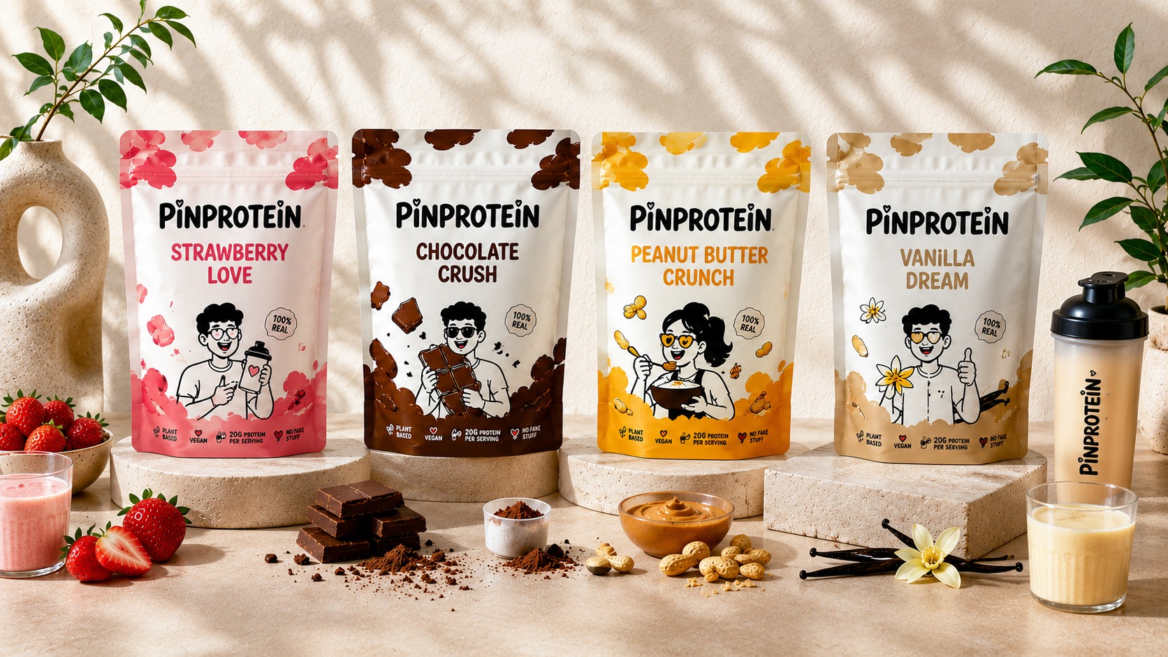 PinProtein — Branding & Packaging Design Image 0