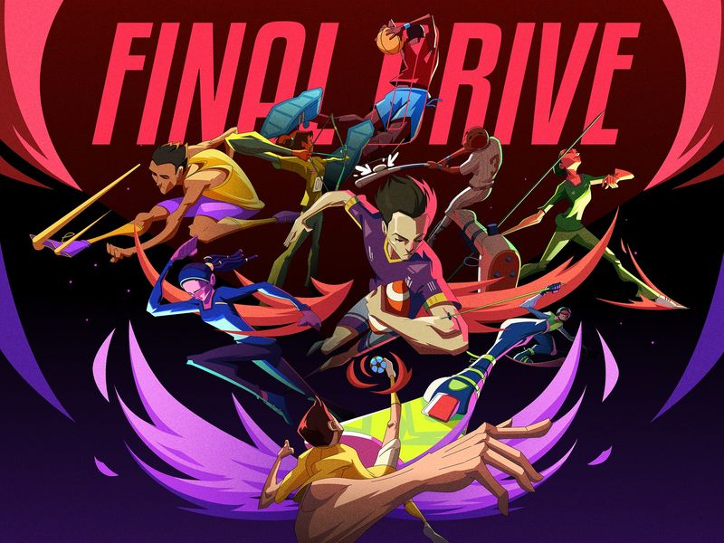 Final Drive | Sportsman | Orbix Studio | Illustration