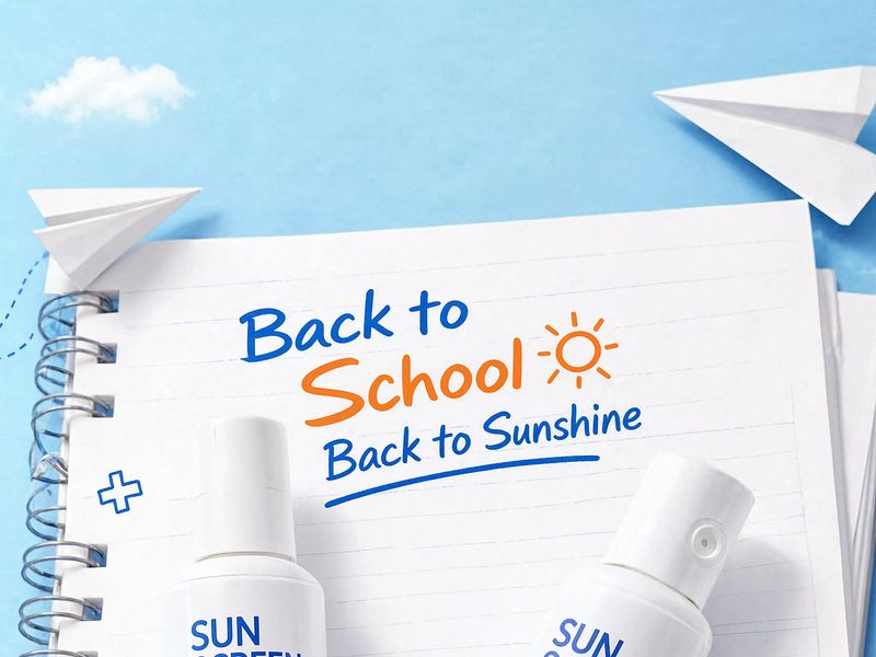 Back to School sunscreen