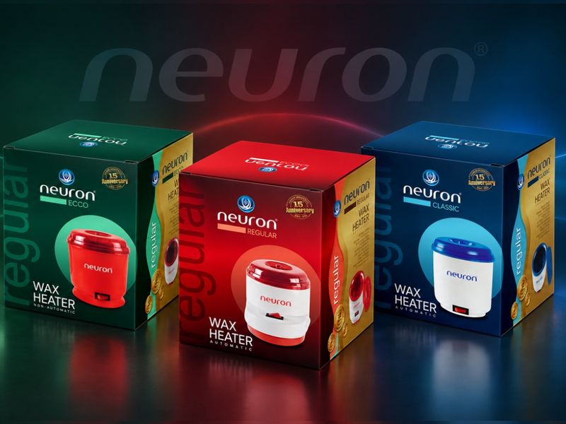 Neuron Wax Heater Professional Packaging Design Collection