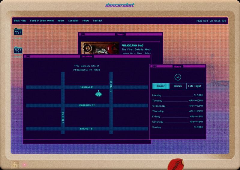 Screenshot taken from dancerobot