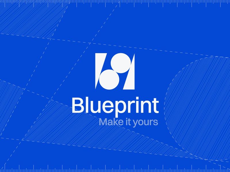 Blueprint — A starter design system kit from your brand