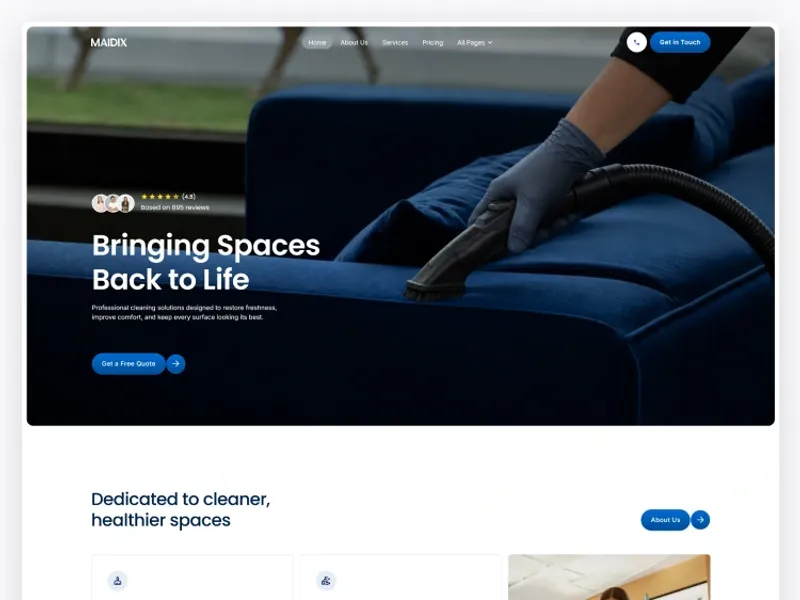 Maidix by wcopilot - Uncategorized design asset by webflow