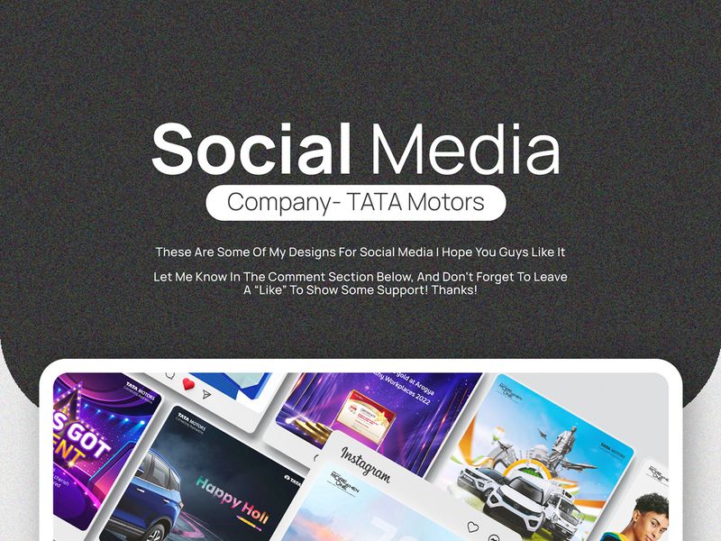 Tata Motors – Social Media Creative Collection