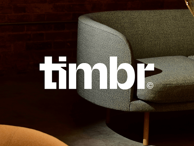 Timbr furniture - Brand identity
