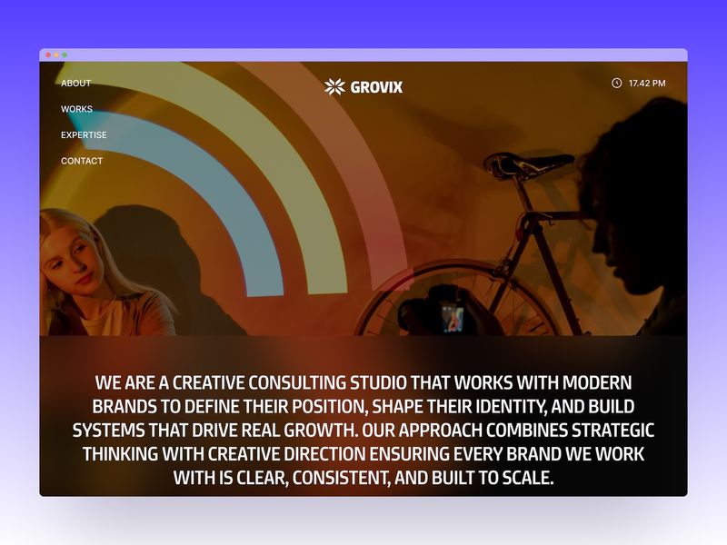 GrowiX · Digital Creative Agency Template