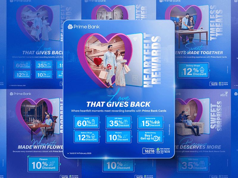 Banking on Love Prime Bank Valentine’s Campaign