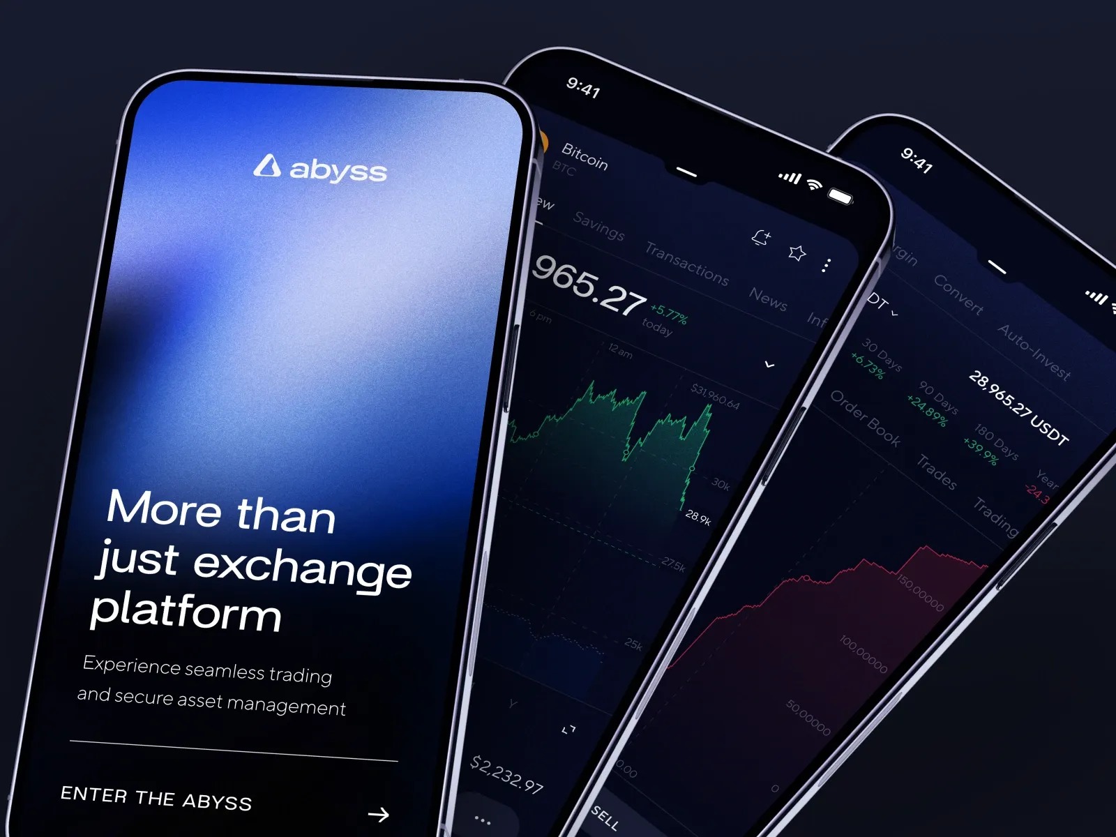 Abyss — Crypto Exchange Mobile App by Shakuro Image 0