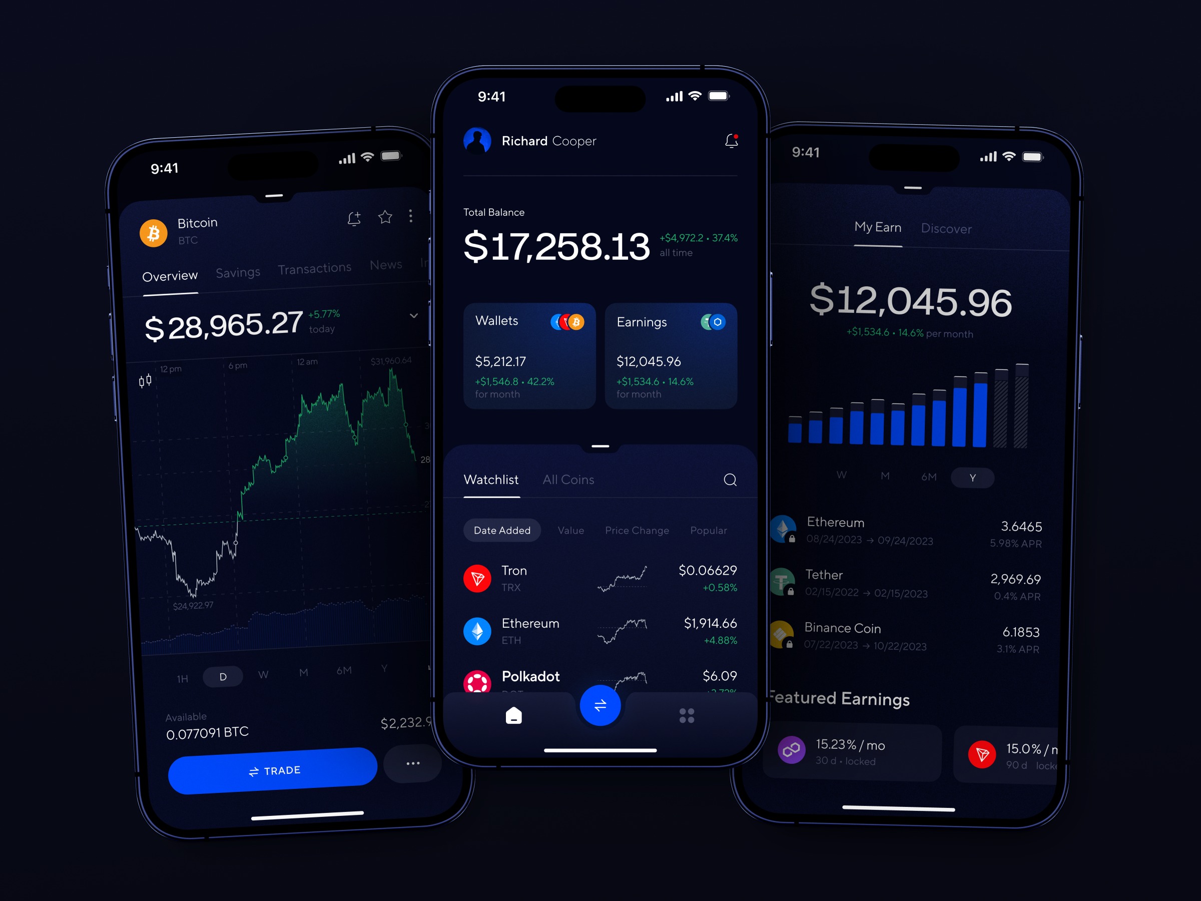 Abyss — Crypto Exchange Mobile App by Shakuro Image 1