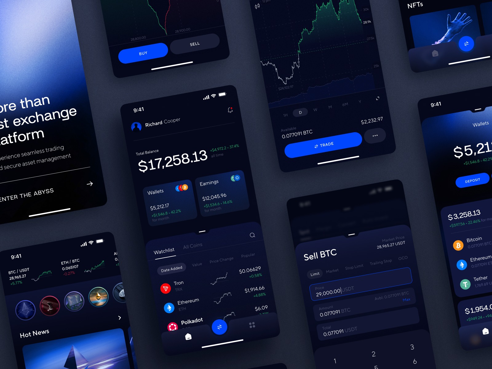 Abyss — Crypto Exchange Mobile App by Shakuro Image 3