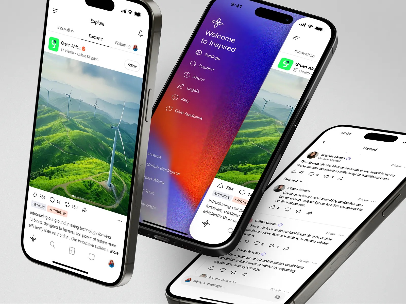 UI/UX Mobile App Design for Digital Platform for Innovation Image 1