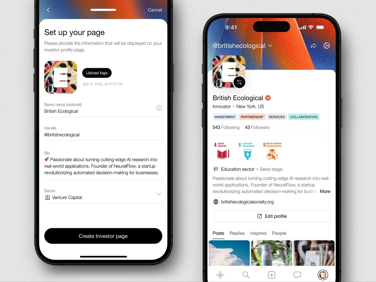 UI/UX Mobile App Design for Digital Platform for Innovation Image 2