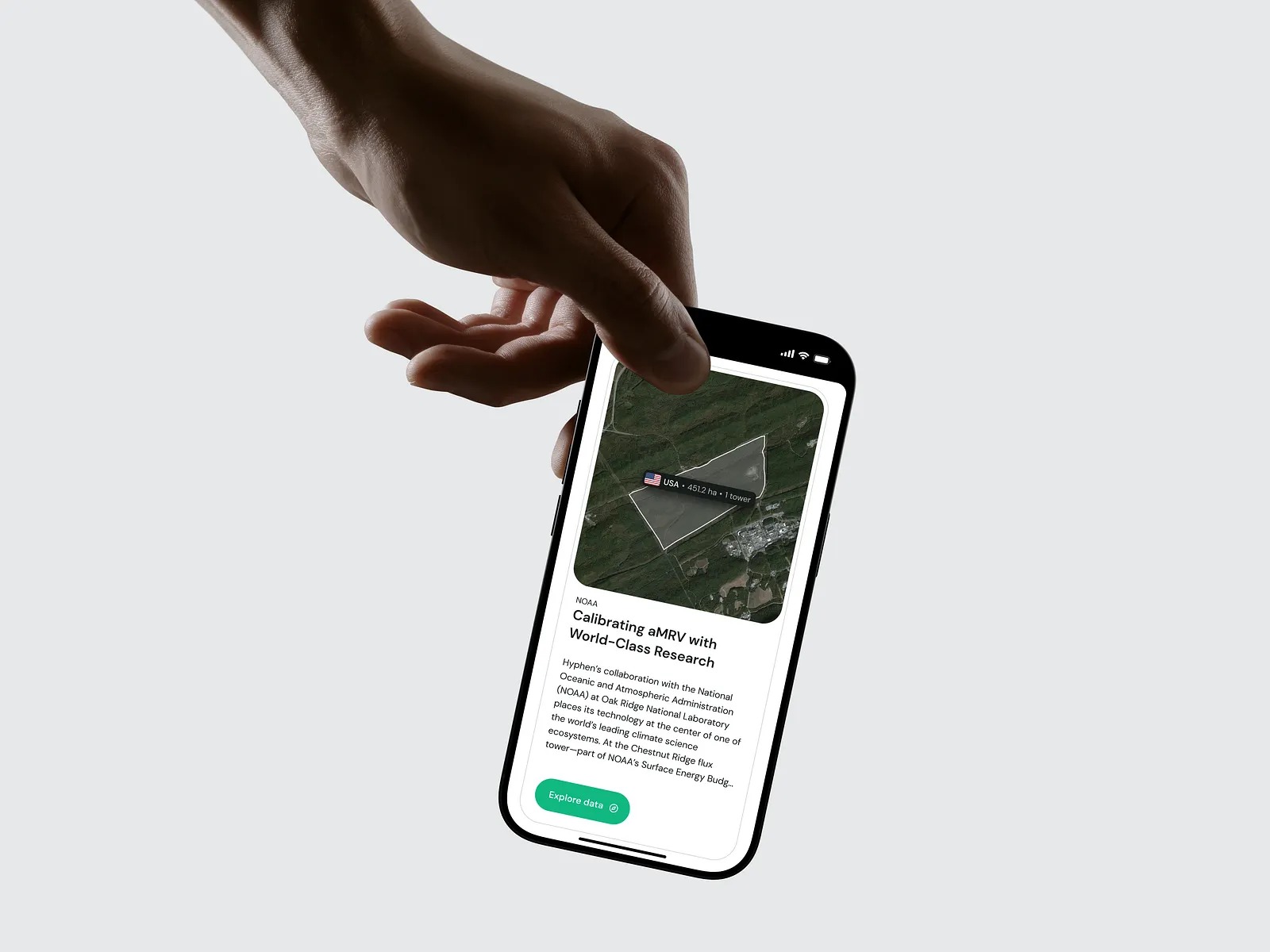 Landing Page for a Carbon Measurement and Verification Company Image 3