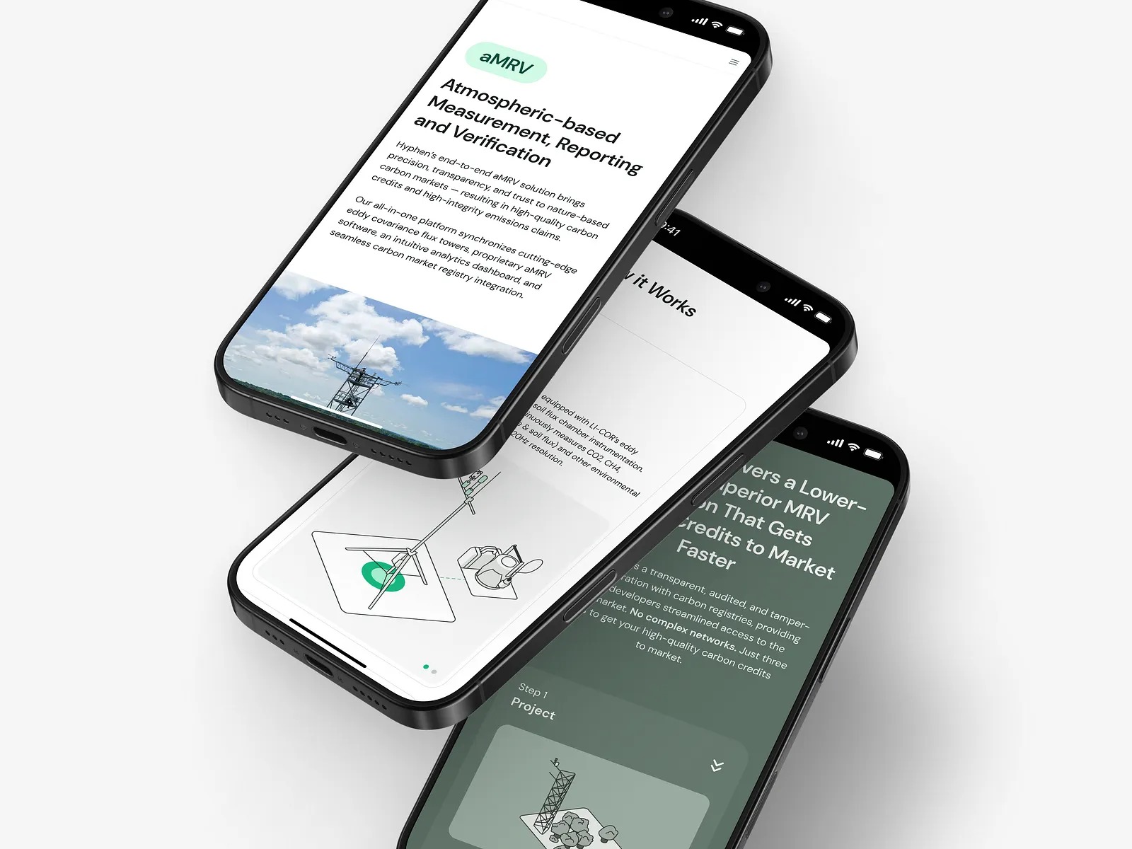 Landing Page for a Carbon Measurement and Verification Company Image 6