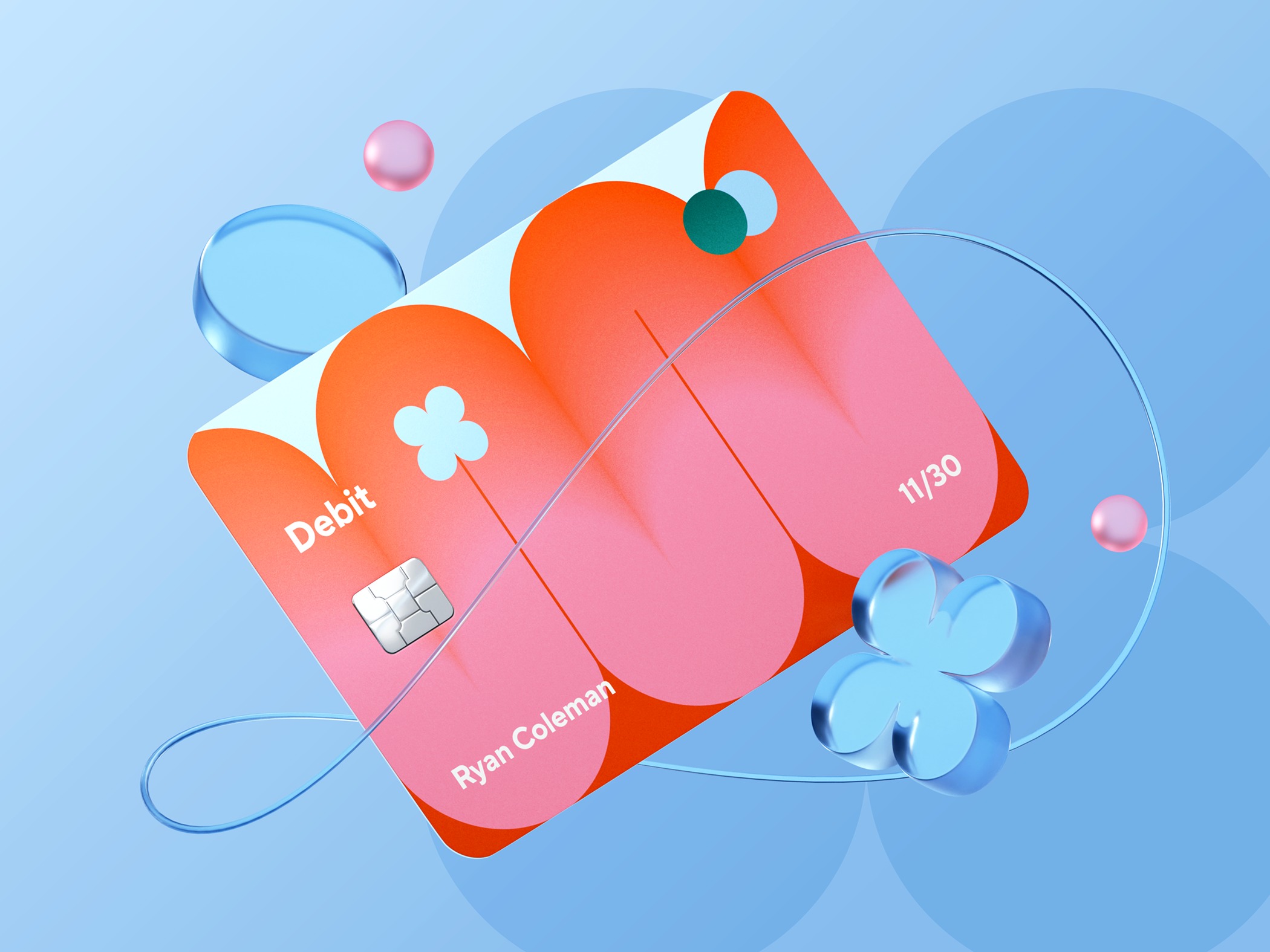 Credit Card Design for a Financial Company Image 1