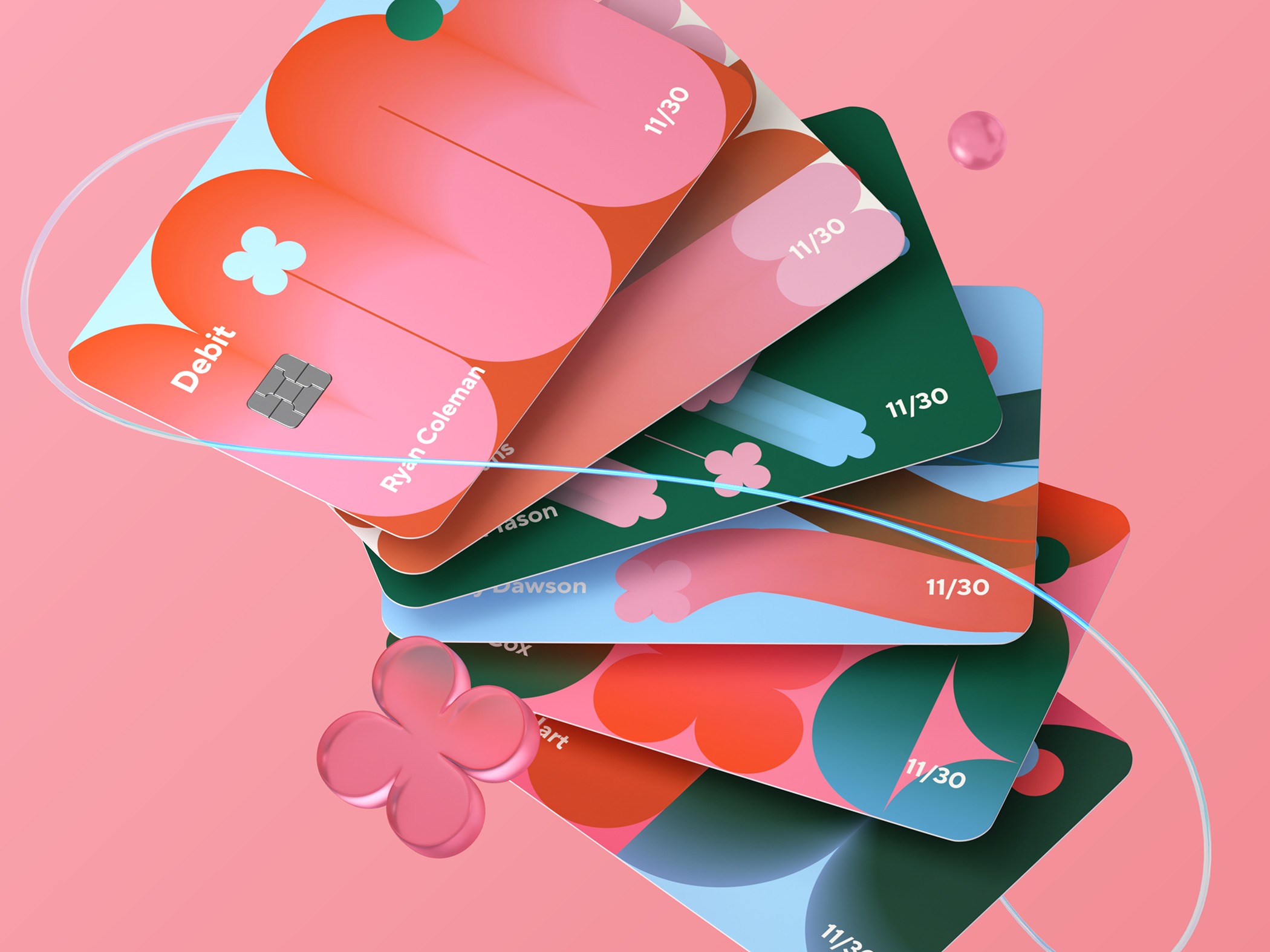 Credit Card Design for a Financial Company Image 2