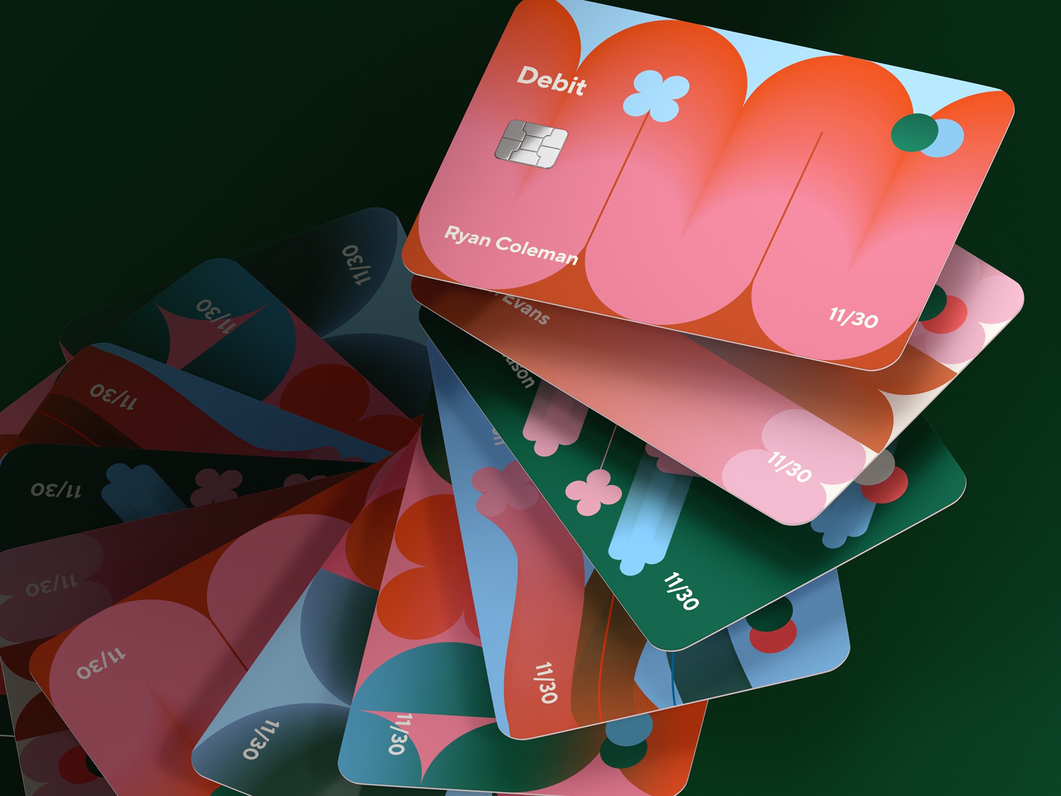 Credit Card Design for a Financial Company Image 3