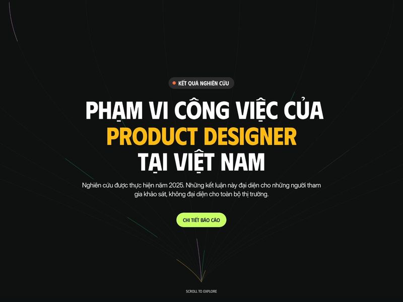 UX Map: Discover what Product Designers really do in Vietnam.
