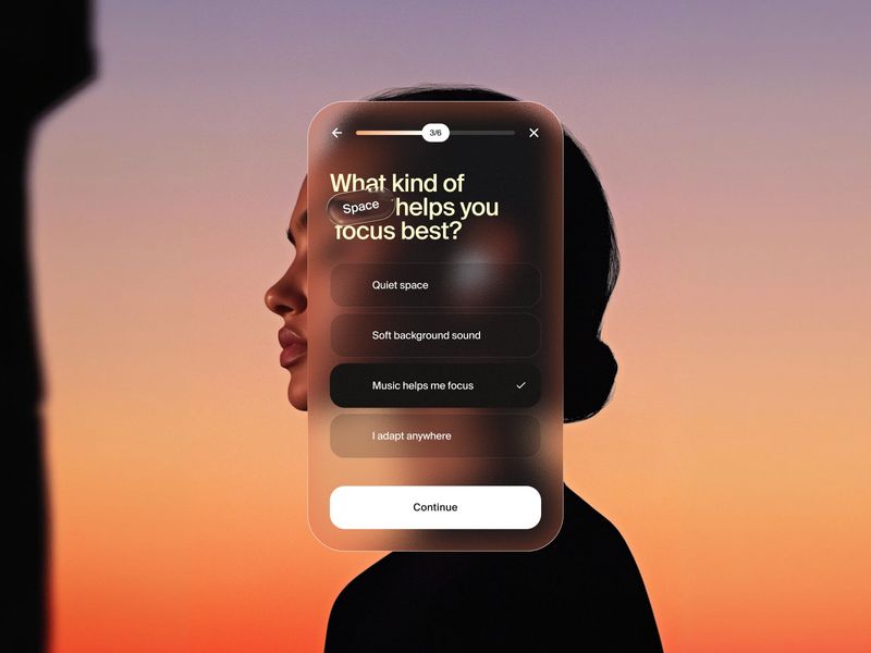 Focus Preference – UI Exploration