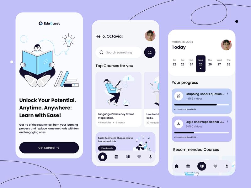 E-learning Mobile App
