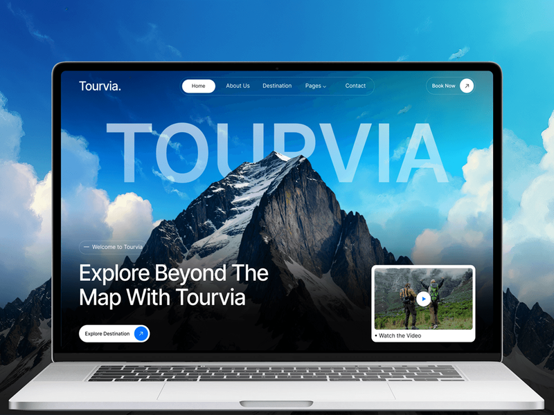 Tourvia - Travel Agency Website