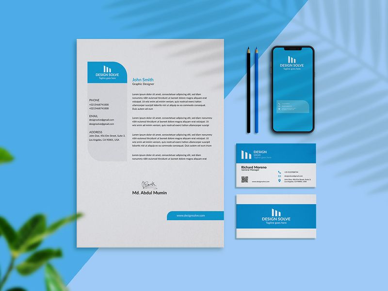 Creative Stationery Identity Design