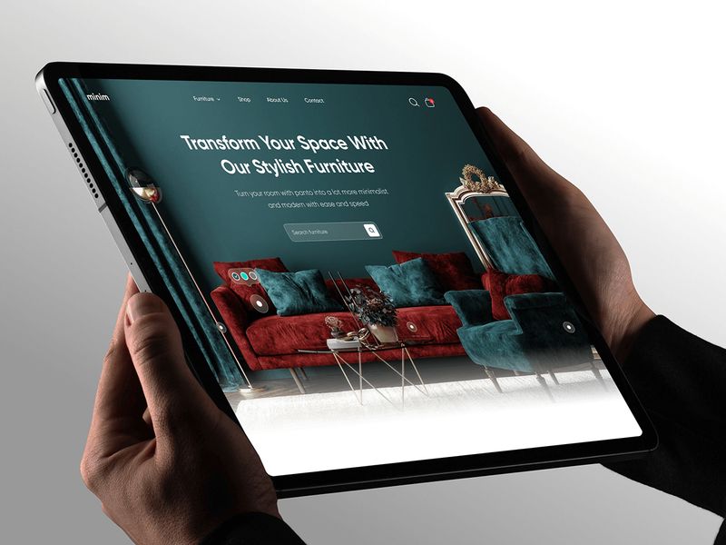 Minim | Furniture Shop Design | E-commerce