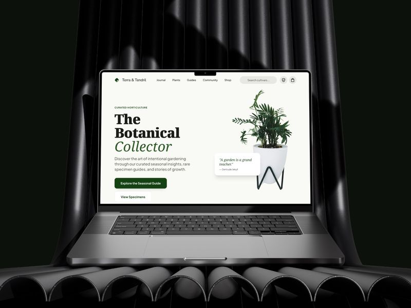 Terra & Tendril —  E-commerce Website