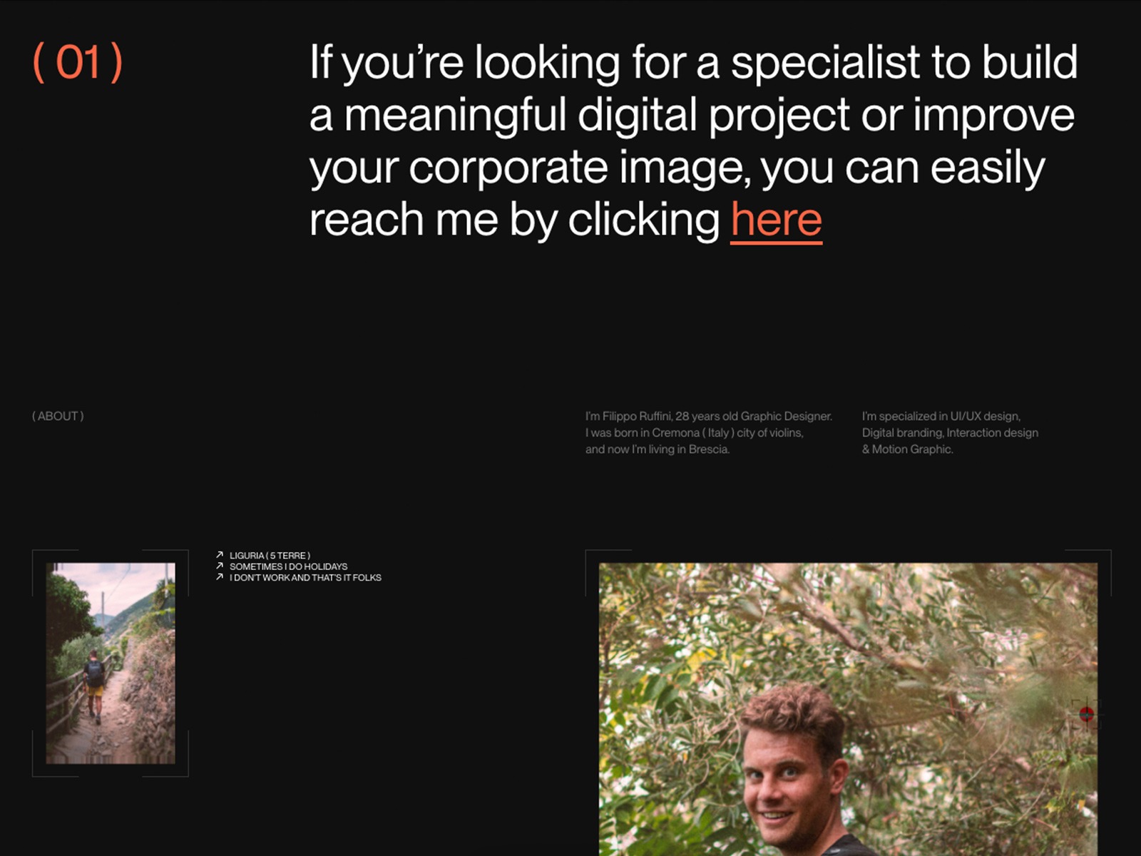 Filippo Ruffini - Portfolio - Awwwards SOTD Image 3