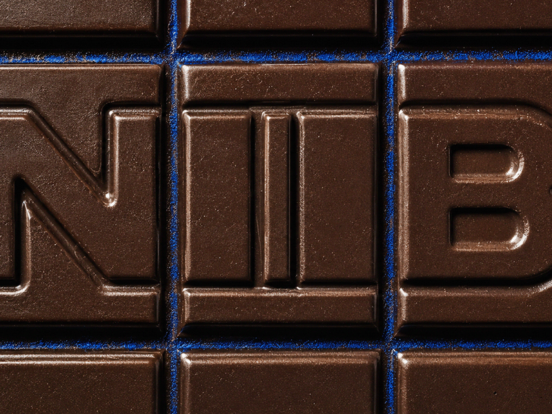 NIB — Chocolate Bar Identity & Grid System