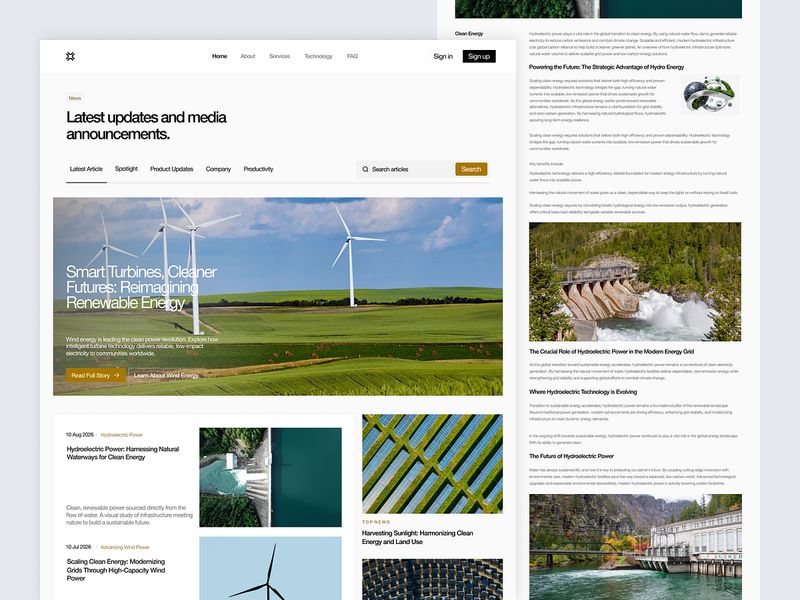 Renewable Energy Blog & Media Hub 🌱⚡