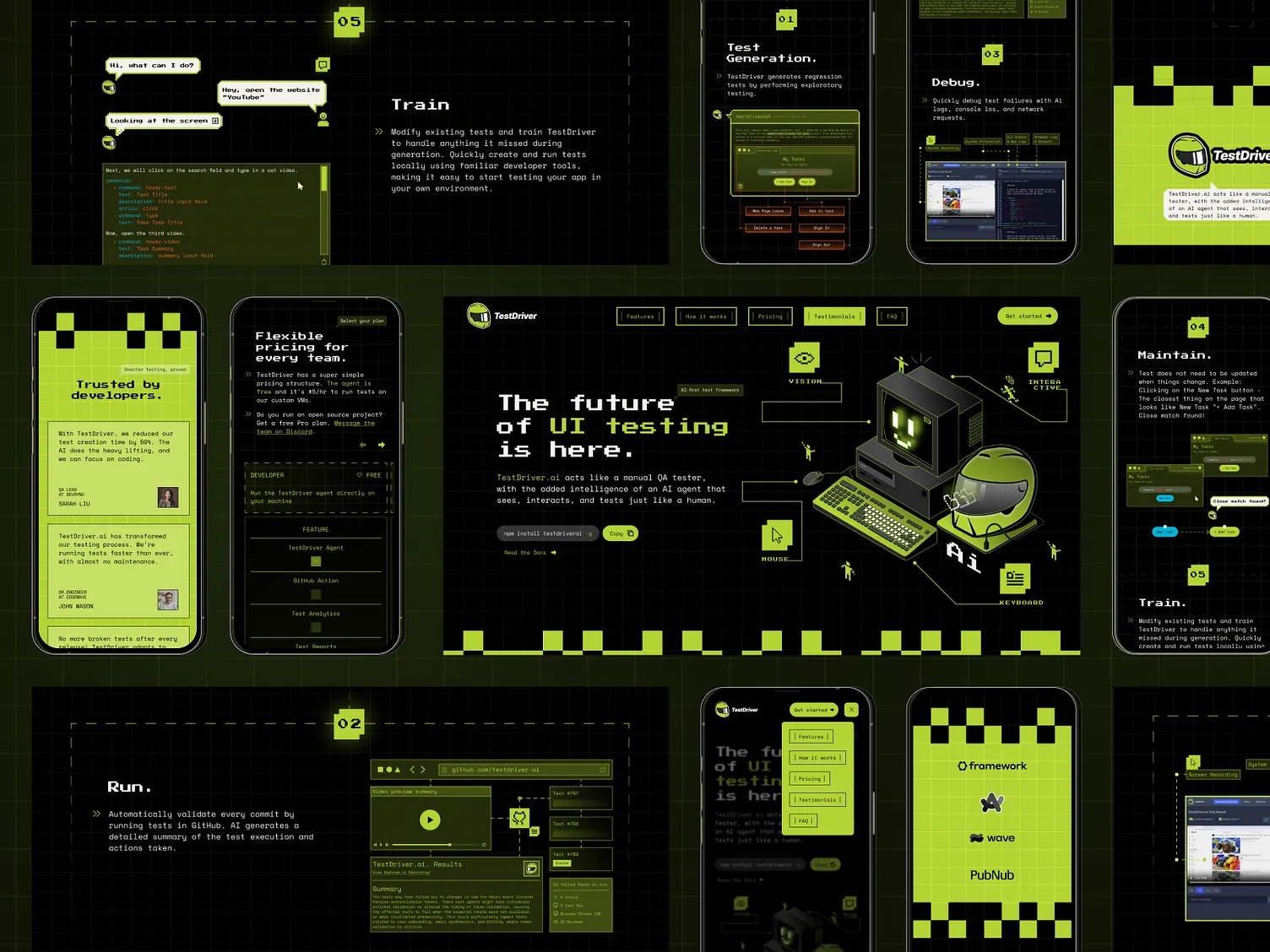 TestDriver AI - Web Design /Software Development and Automation/ Image 0
