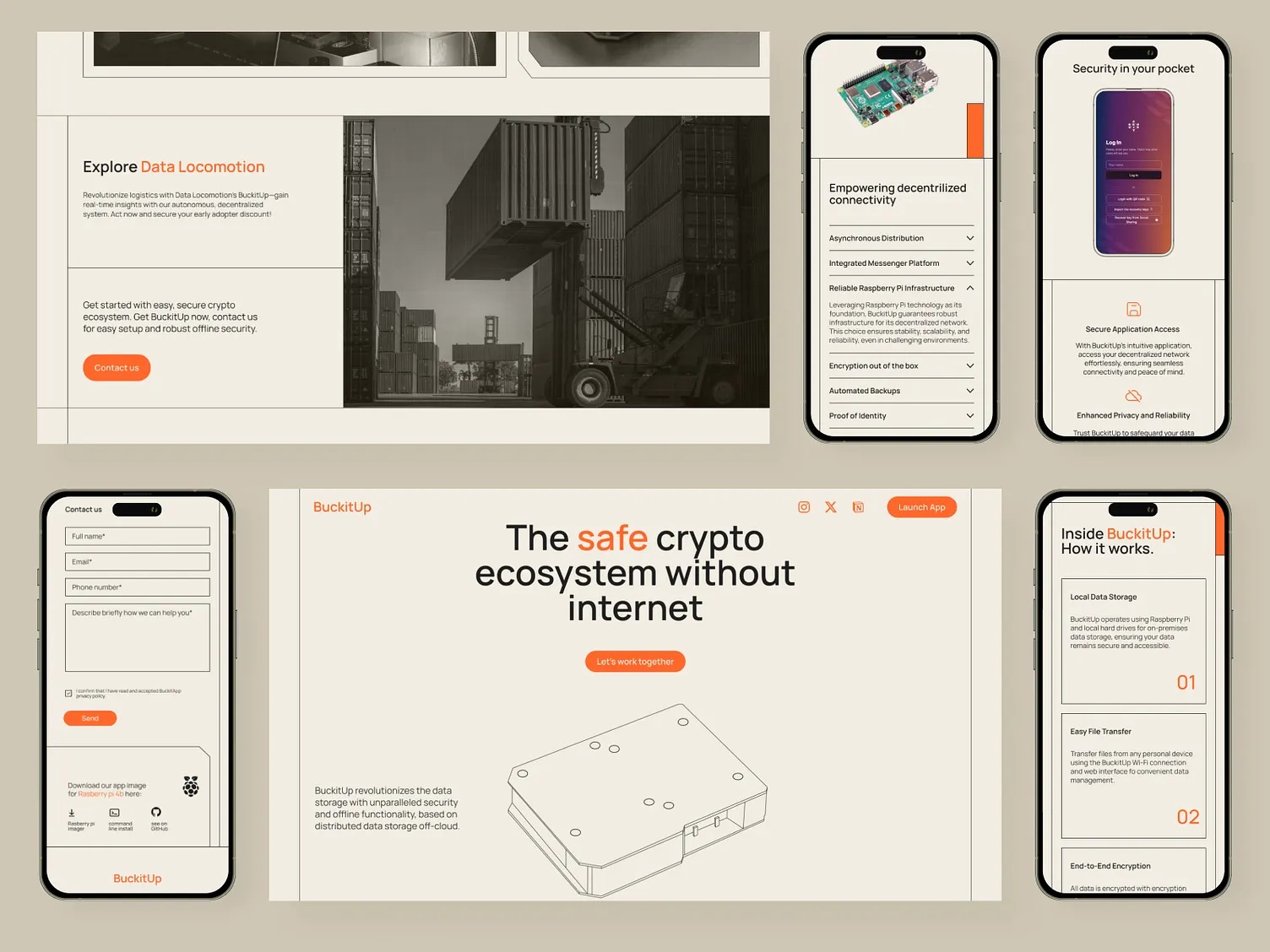 Decentralized Secure Data - Web Design Image 1