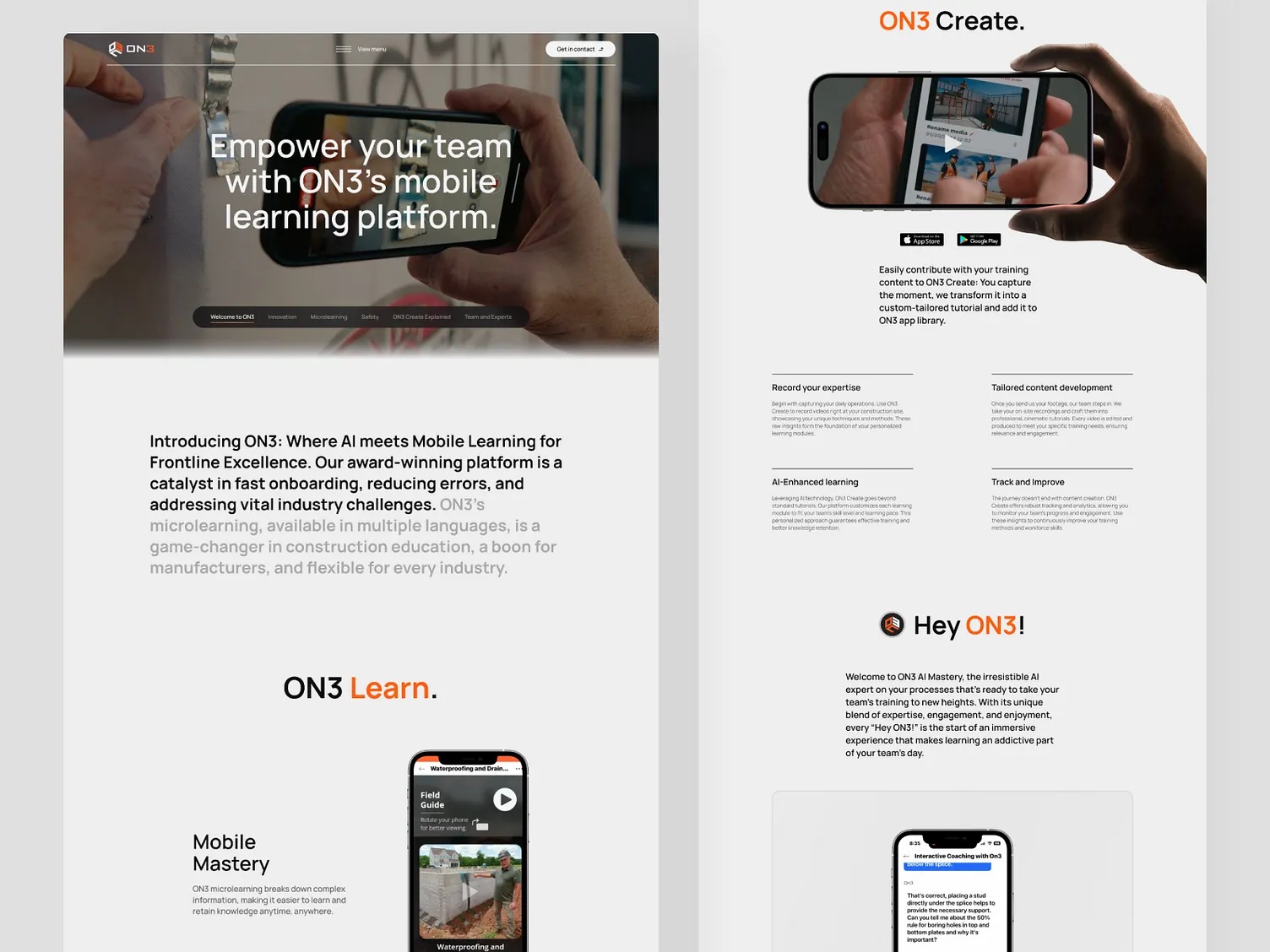 AI Mobile Learning - Web Design & Development Image 1