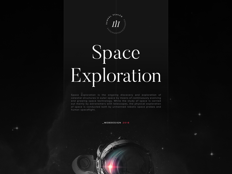 Space Exploration — UI Design