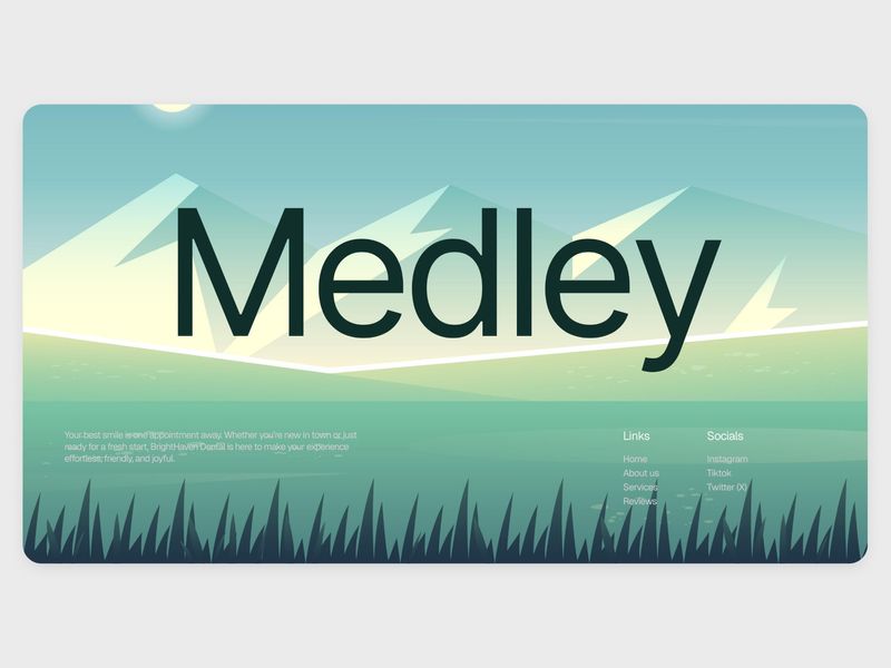 Footer design