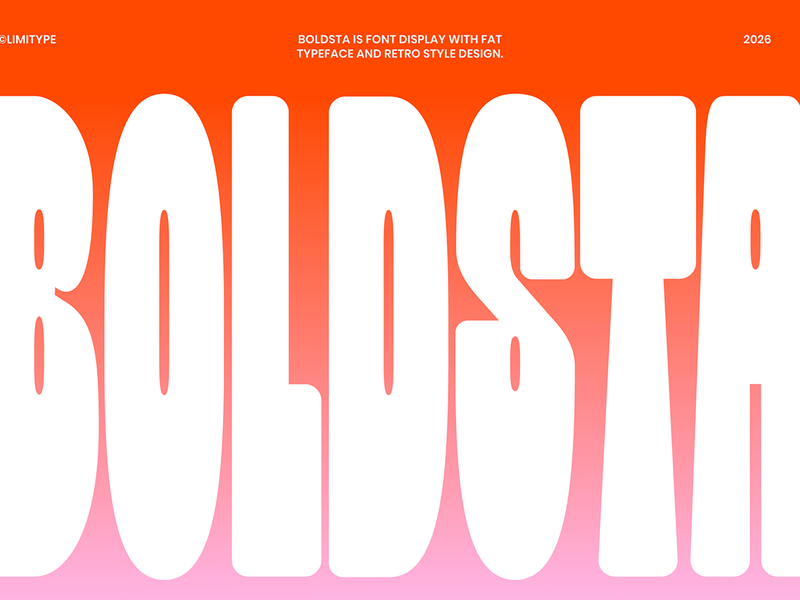 Boldsta - Condensed Font