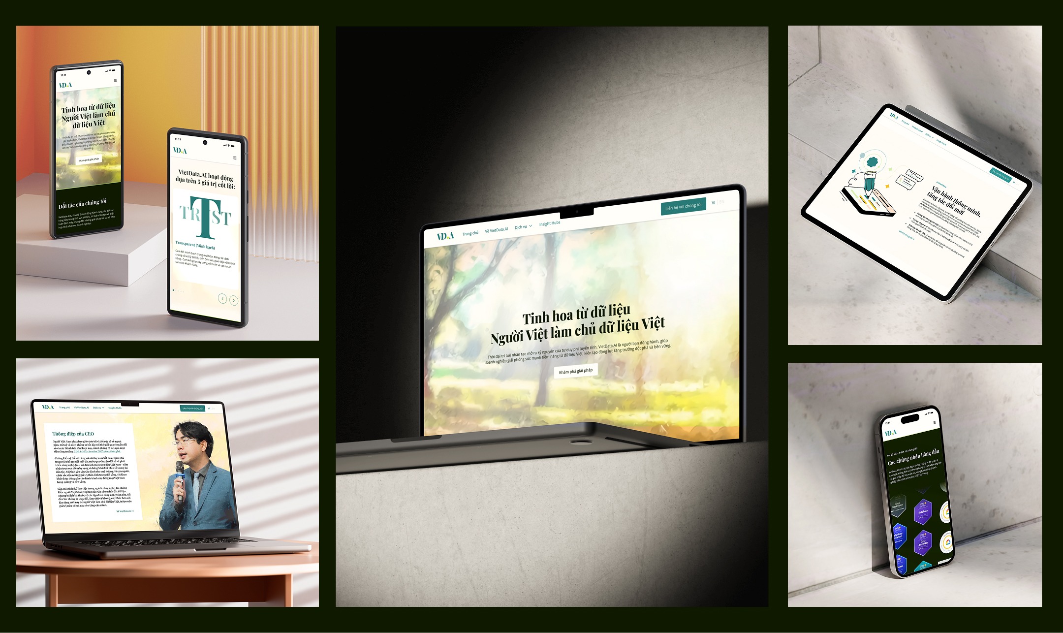 Data & AI Company Web Design - VDA Image 17