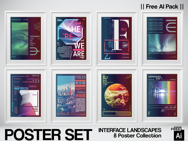 INTERFACE LANDSCAPES — A Structured Poster System FREE