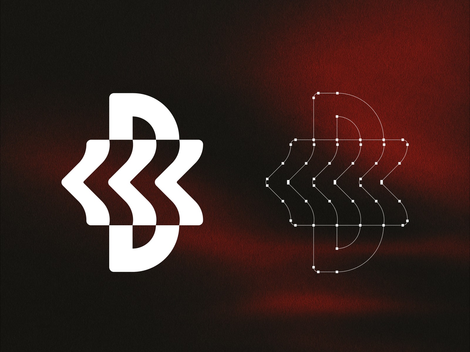 Arrows B Lettermark