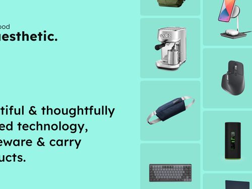 Good Aesthetic Club – Beautiful & thoughtfully crafted technology, homeware & carry products.