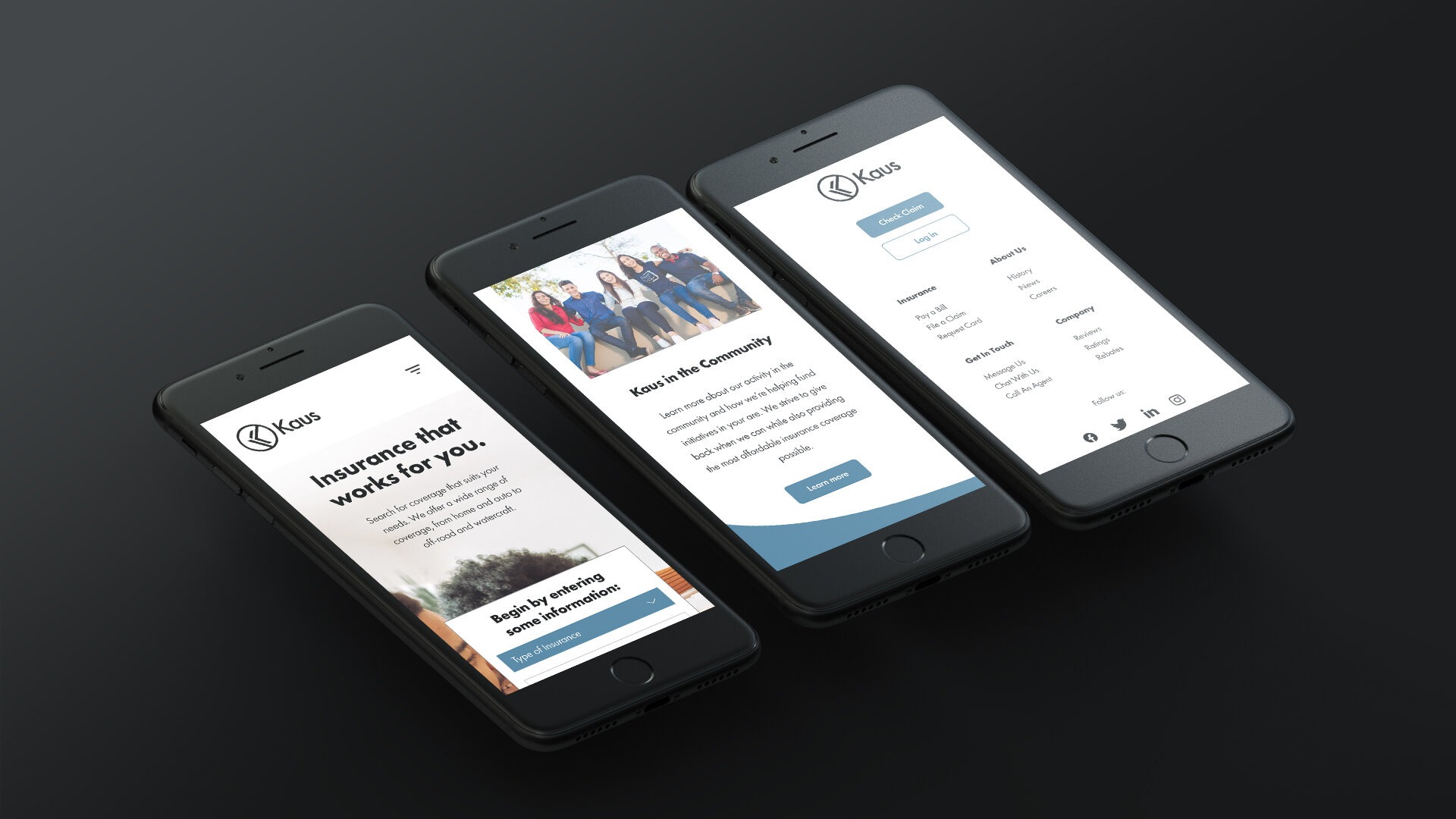 Insurance UX/UI Image 1