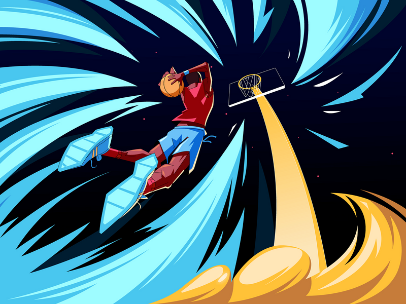 Athletic - Sports Illustration Design | Orbix Studio 