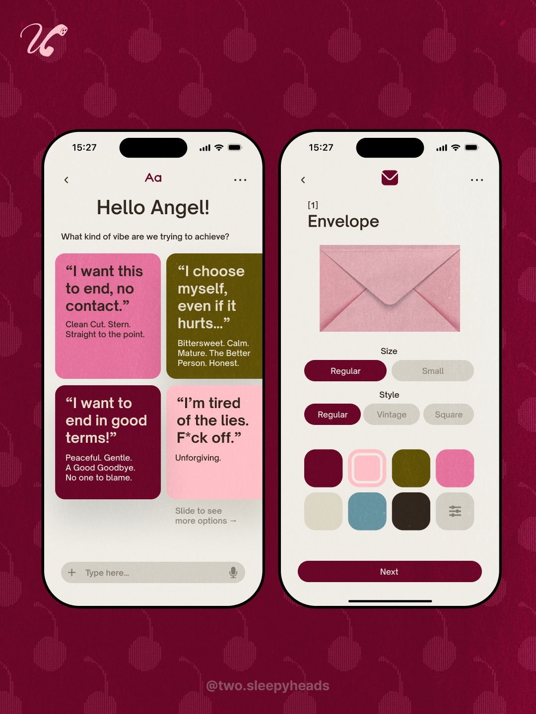 [BRANDING] Unsubscribe 👀

An app that helps you break up the proper way because ghosting is just not it 😗🤝✌️

💔 Would you use it?🫣

#branding #twosleepyheads #creativeagency #ValentinesDay #ghosting Image 2