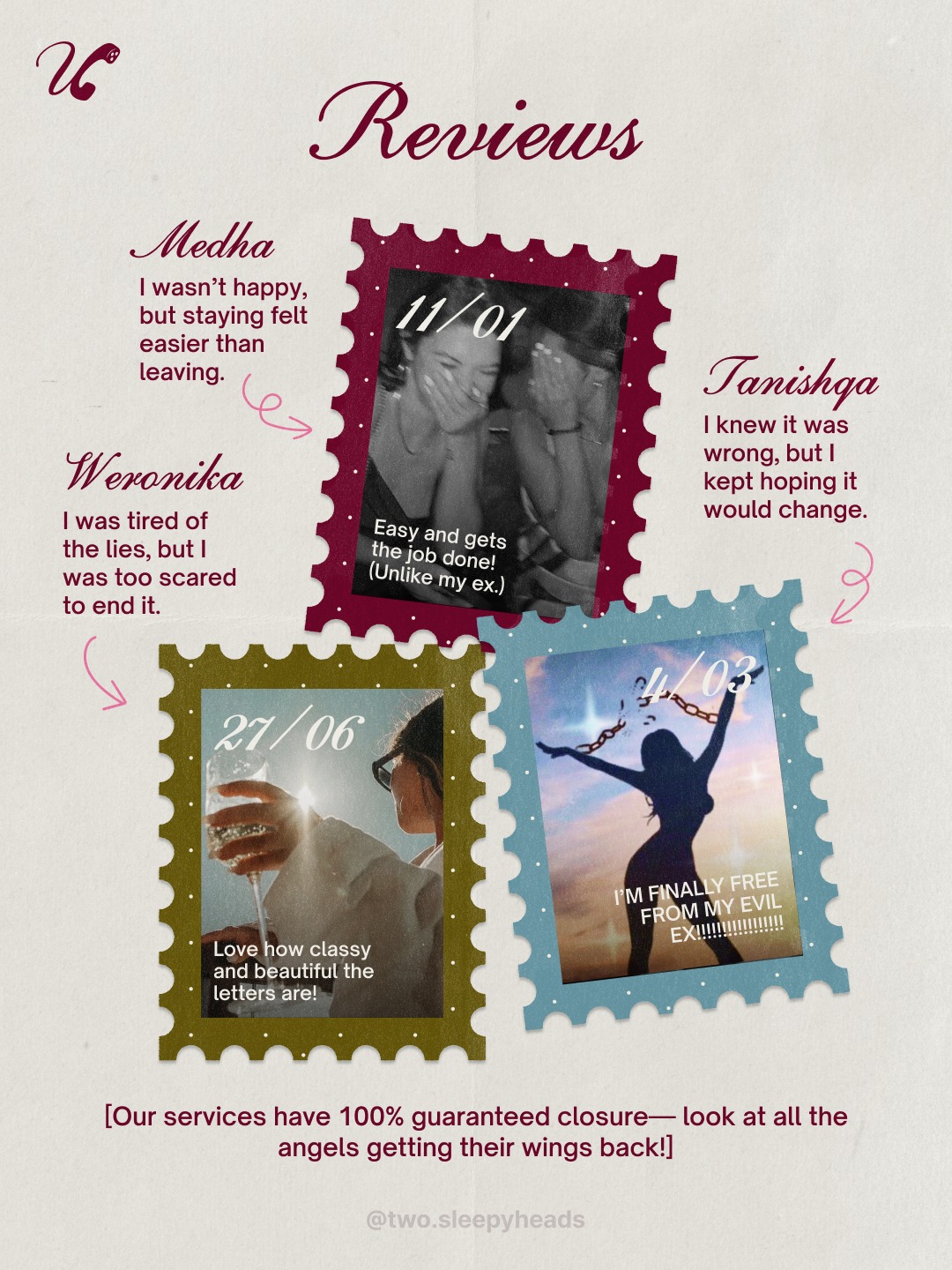 [BRANDING] Unsubscribe 👀

An app that helps you break up the proper way because ghosting is just not it 😗🤝✌️

💔 Would you use it?🫣

#branding #twosleepyheads #creativeagency #ValentinesDay #ghosting Image 4