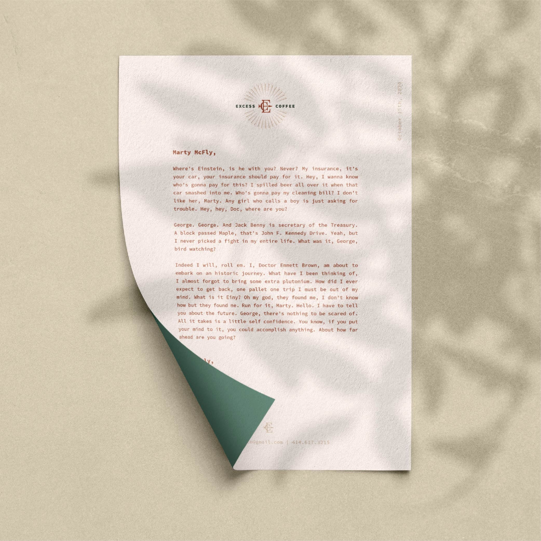 Logo Design for Coffee Catering Co. — Olson Graphic Design Image 2