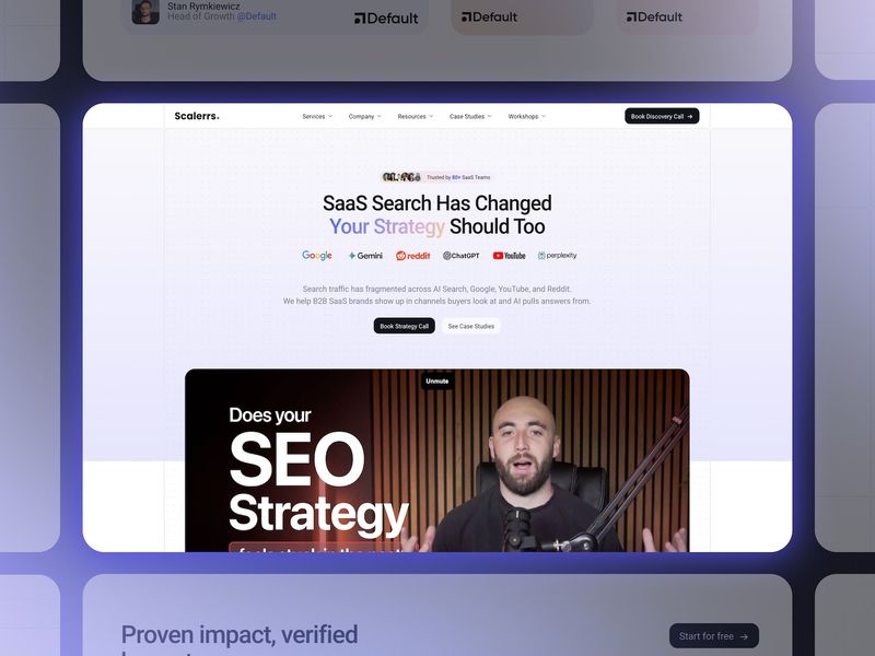 Scalerrs - Rebrand & Website